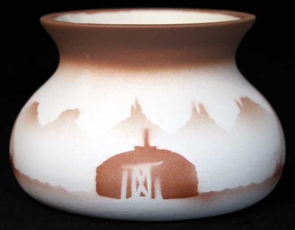 32147 Navajo Lifestyles  4 1/2 x 3 Candle 2"