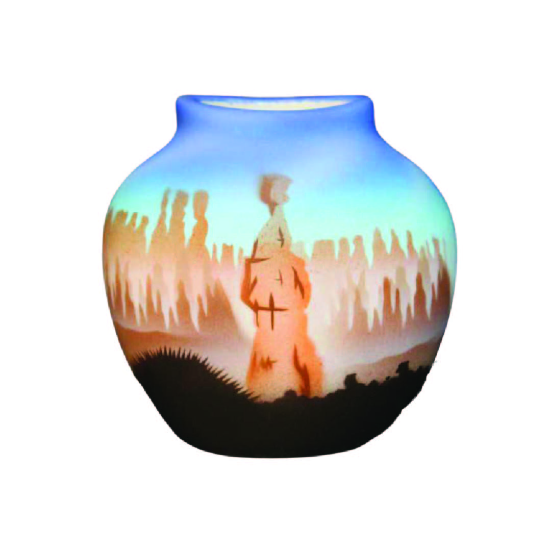 BC141 Bryce Canyon 3 x 3 Pillow Vase