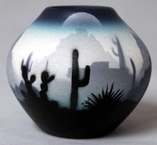 44035 Blue Sonora Desert  Mini Pot