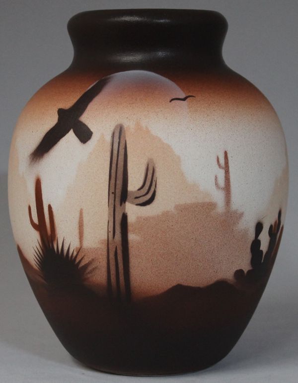 46084 Brown Sonora Desert  4 1/2 x 6 Jar
