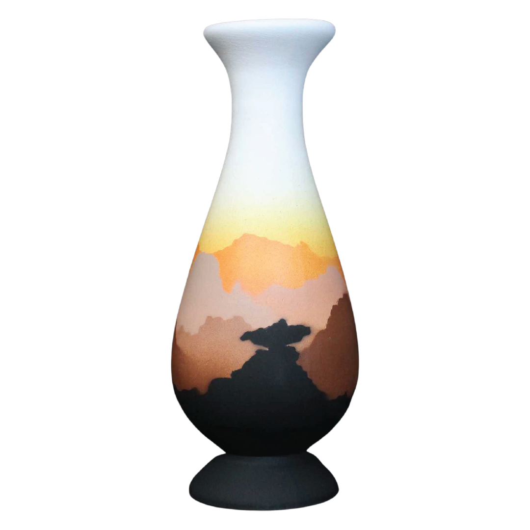35078 Sunset Canyon  2 1/2 x 6 Bud Vase