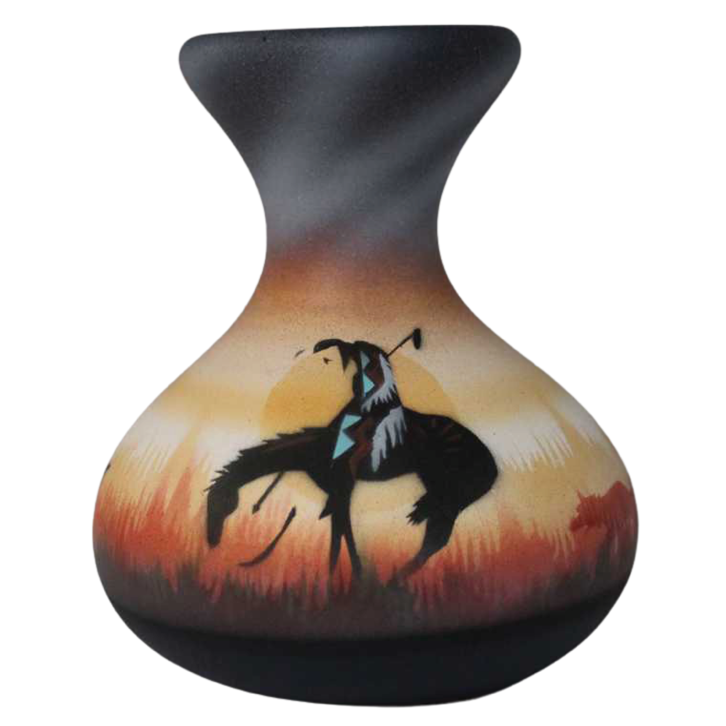 ETS5 End of the Trail 4 x 5 Bud Vase