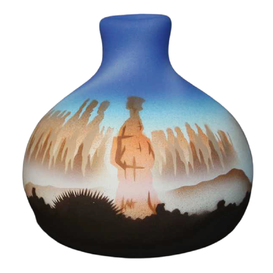 BC083 Bryce Canyon 3 1/2 x 3 1/2 Ball Vase