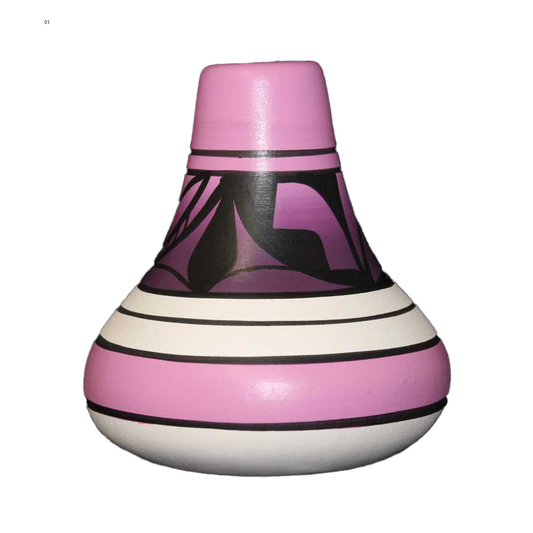 10046 Indian Rainbow  4 1/2 x 5 Inch Chimney Vase