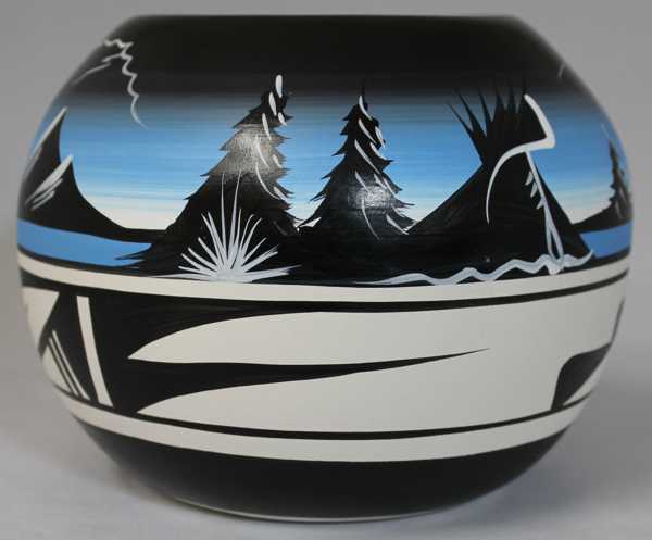 23089 Mountain Storm 6 x 5 Bowl