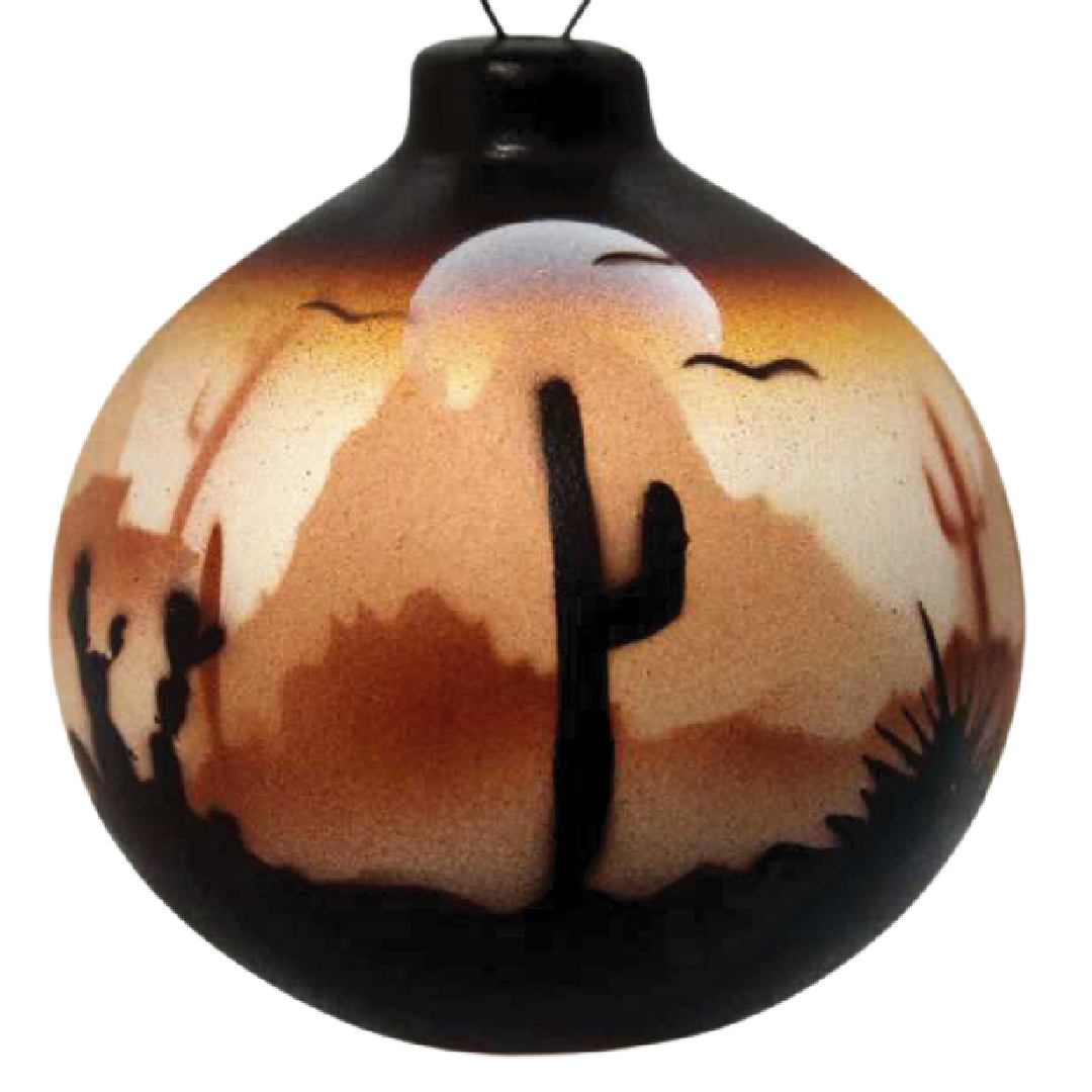 46151 Brown Sonora Desert  Ornament