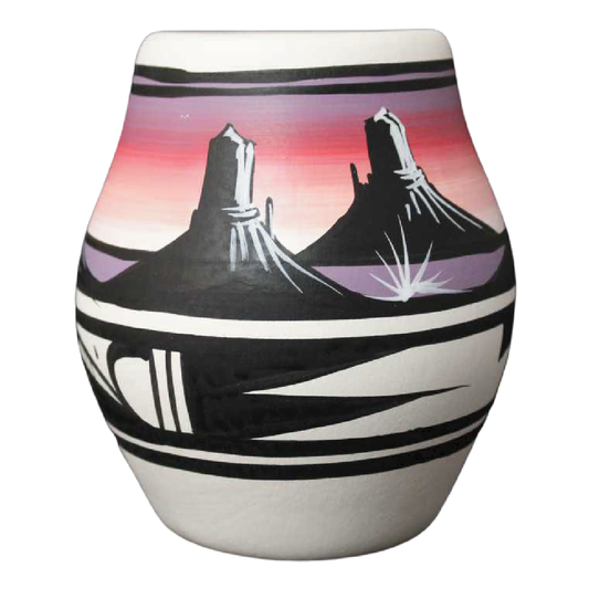 11021 Desert Rainbow 4 1/2 x 5 1/2 Vase