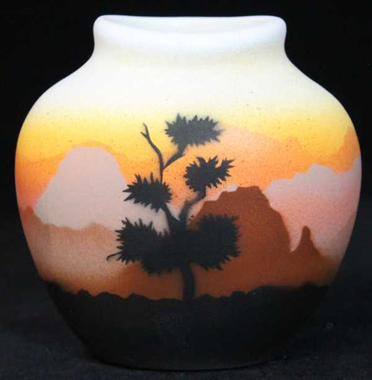 35141 Sunset Canyon  3 x 3 Pillow Vase