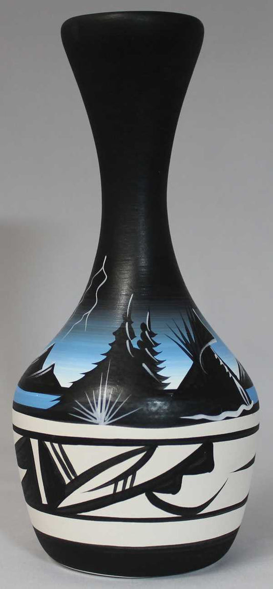 23049 Mountain Storm 3 1/2 x 8 Bud Vase